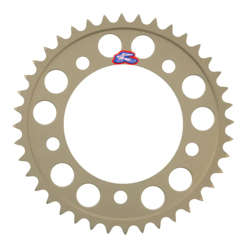 Renthal Rear Sprocket T6 Grooved 7075 Alloy - Silver [Honda]