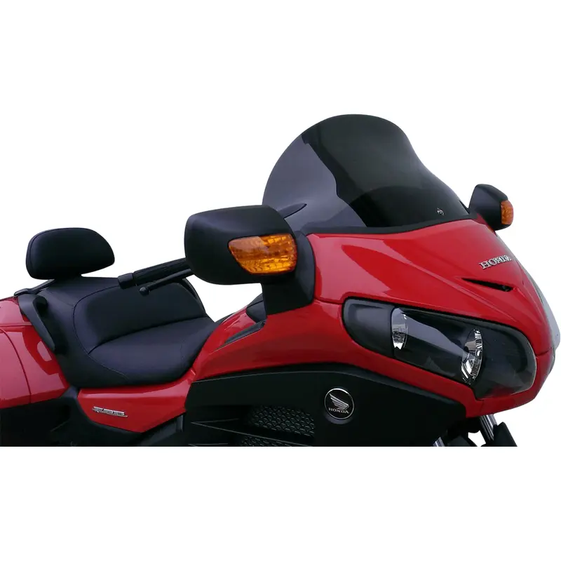 KLOCK WERKS Flare* Windshield - 14" - Dark Smoke - F6B KWW-06-0253