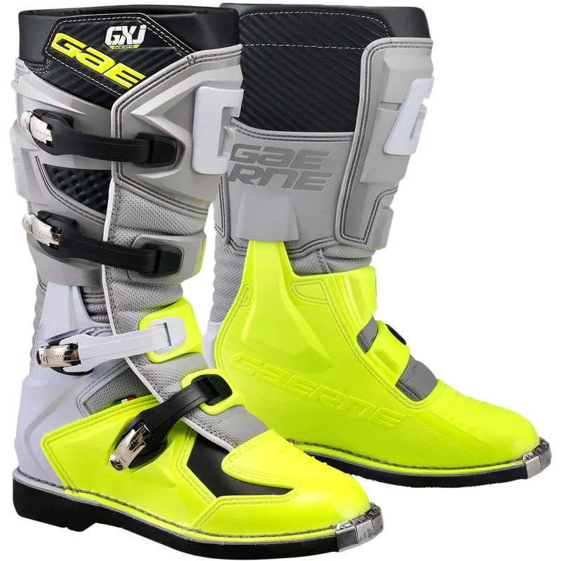 GAERNE GX-J BOOTS GREY/YELLOW FLUO SZ 03 2169-009-03