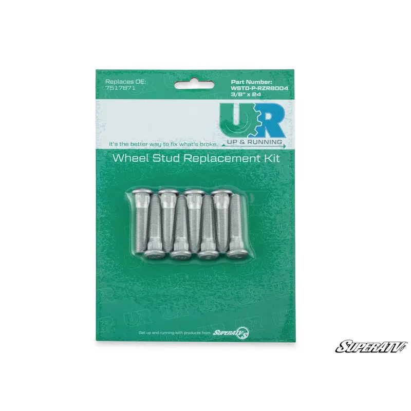 Up & Running Polaris RZR Wheel Studs