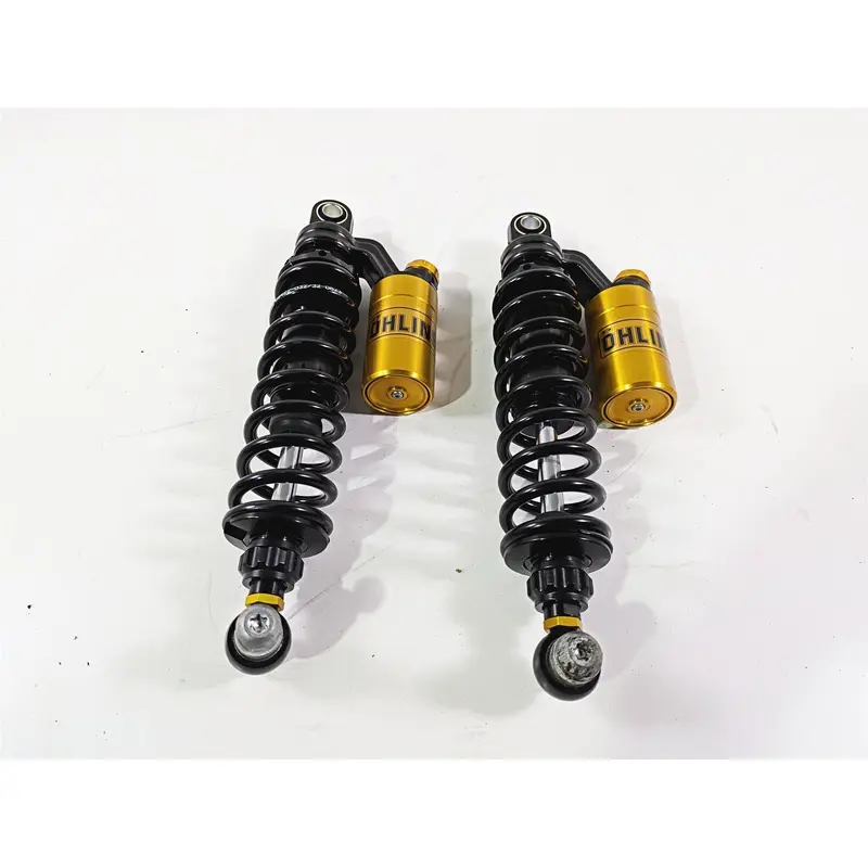 2017 Harley Dyna FXDB Street Bob Ohlins STX36 Blackline Piggyback Shocks HD764LE