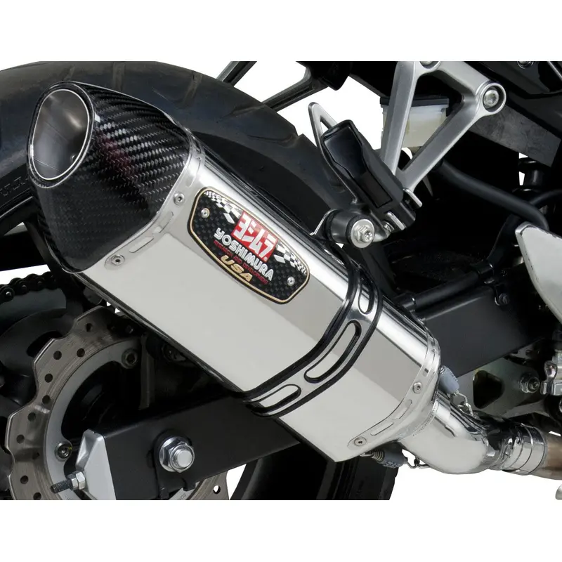 YOSHIMURA EXHAUST STREET R-77 SLIP-ON SS-SS-CF 1250020520