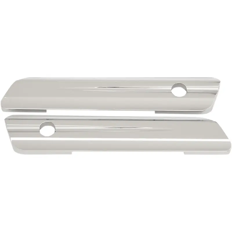 DRAG SPECIALTIES Hinge Covers - Chrome - FL '14-'24 S77-0149C