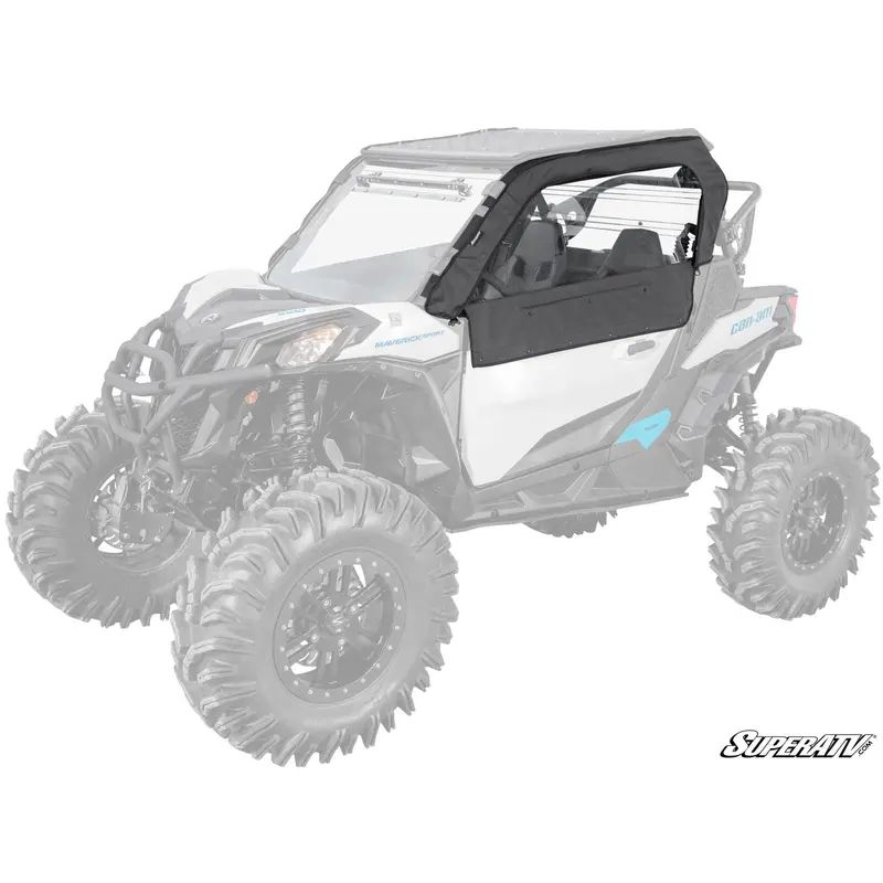 SuperATV Can-Am Maverick Sport Primal Soft Cab Enclosure Upper Doors