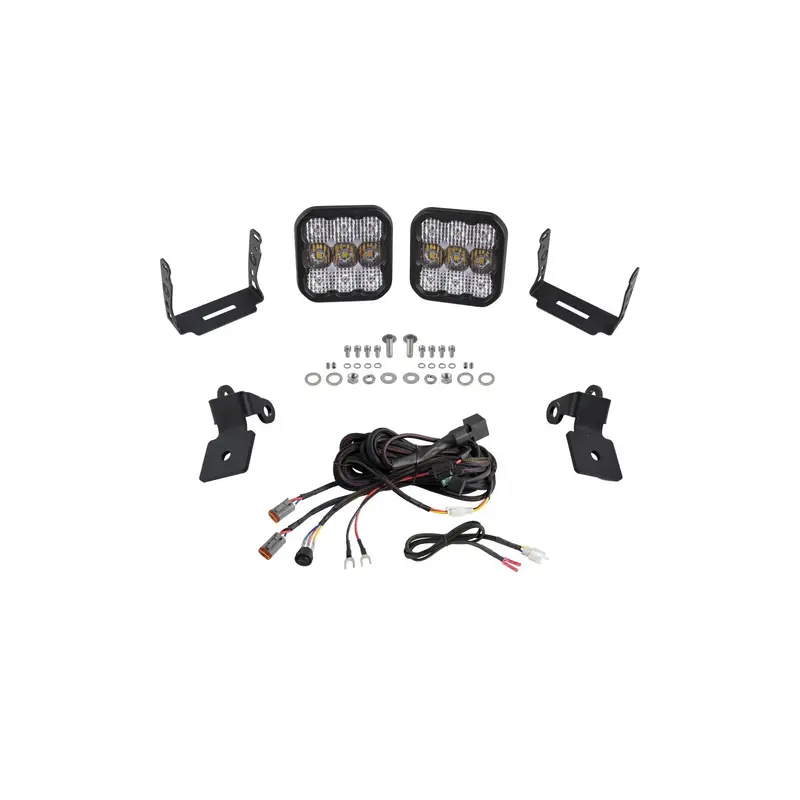 Diode Dynamics Stage Series A-Pillar Pod Kit For 2020-2023 Polaris RZR Pro