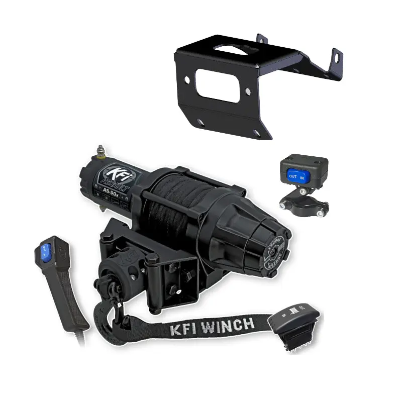 Honda Foreman TRX520 AS-50x Assault 5000 lb Winch kit by KFI