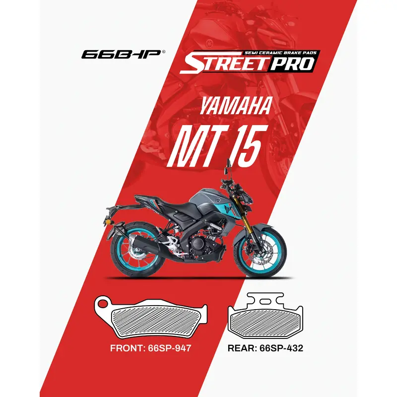 Yamaha MT15 Street Pro Semi Ceramic Brake Pads