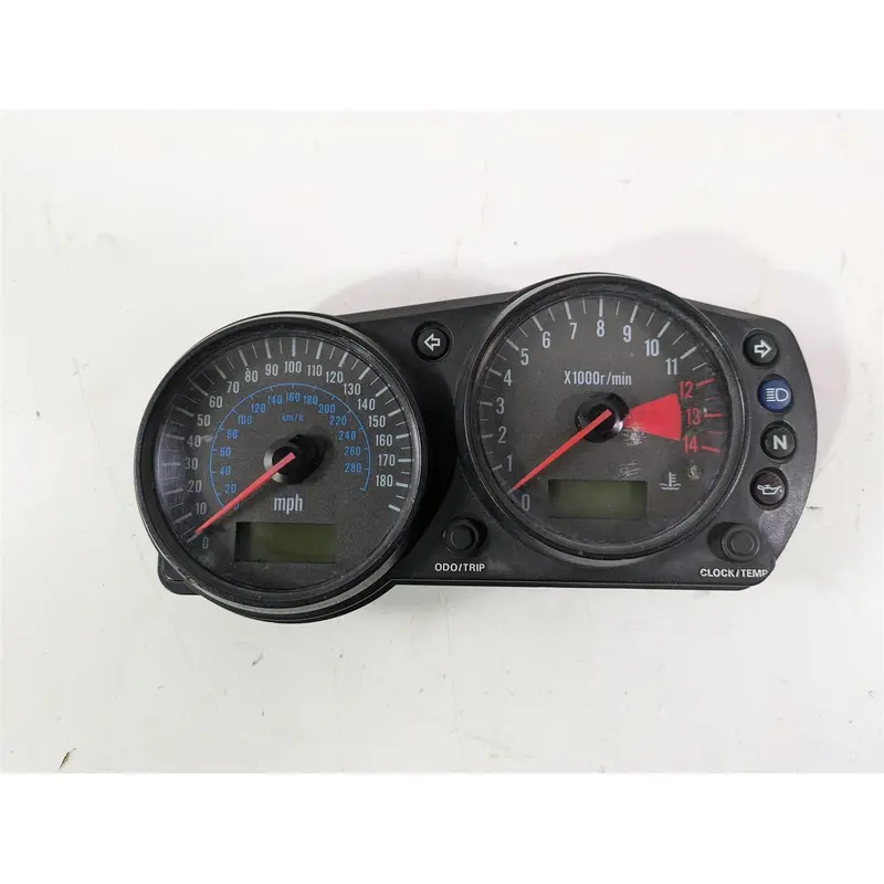 2003 Kawasaki ZX9R Ninja Gauges Speedometer 75K Instrument Cluster 28011-1219
