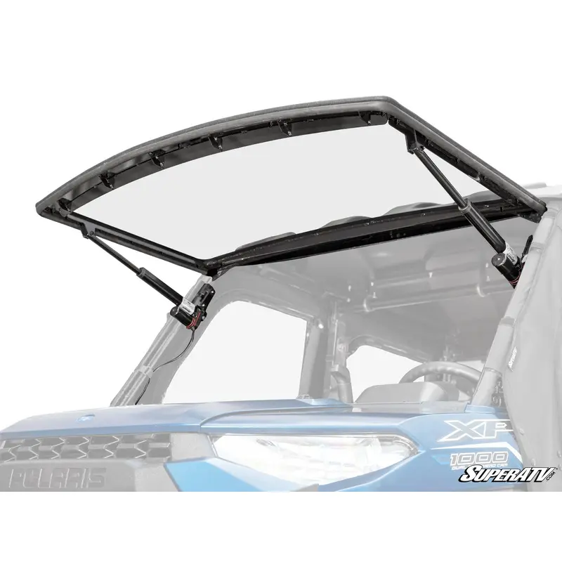 SuperATV Polaris Ranger XP 1000 MaxDrive Power Flip Windshield