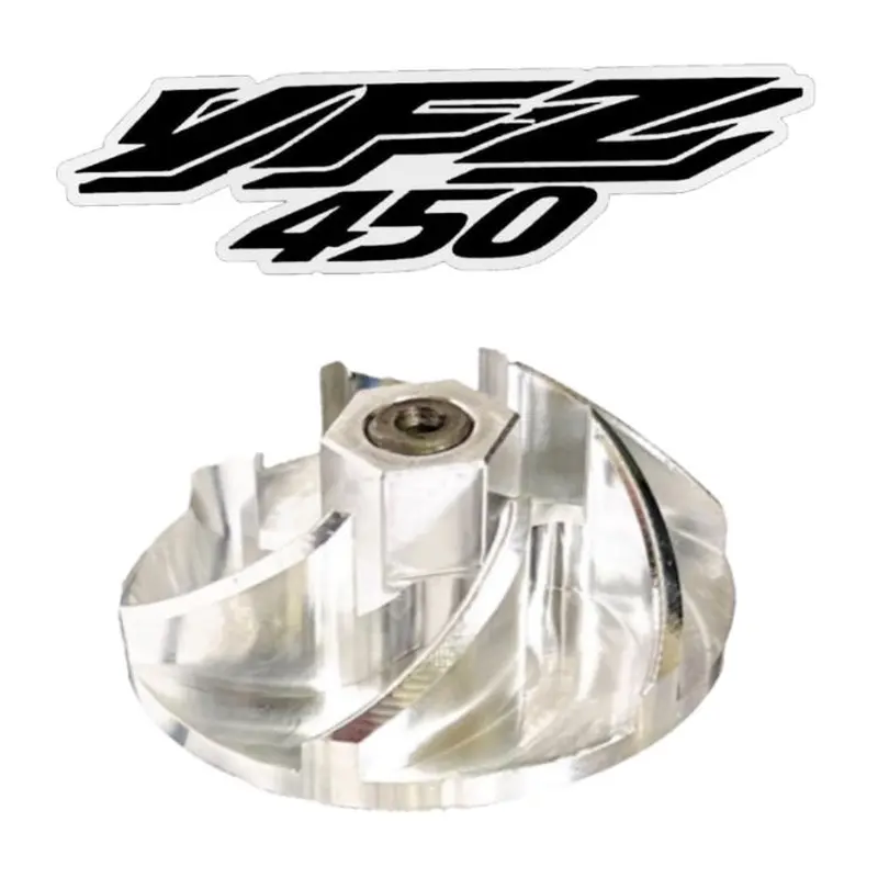 YFZ450 YFZ 450 Billet Water Pump Impeller Gear Redesigned Hi Flow CNC USA Stock