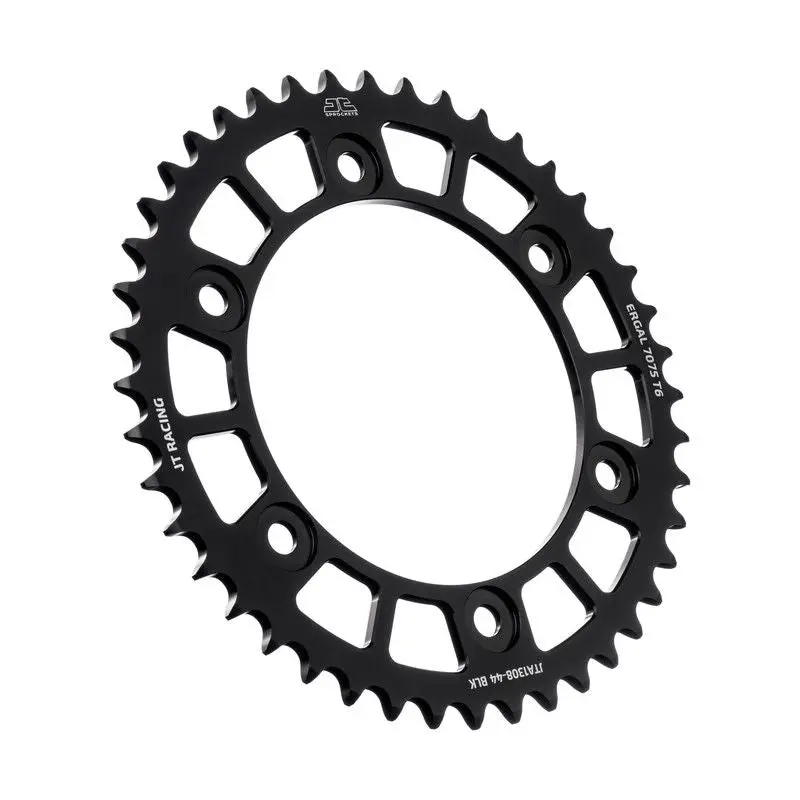 JT Sprockets Rear Racelite Aluminum Race Sprocket Black 45 Tooth 45T 520 Chain