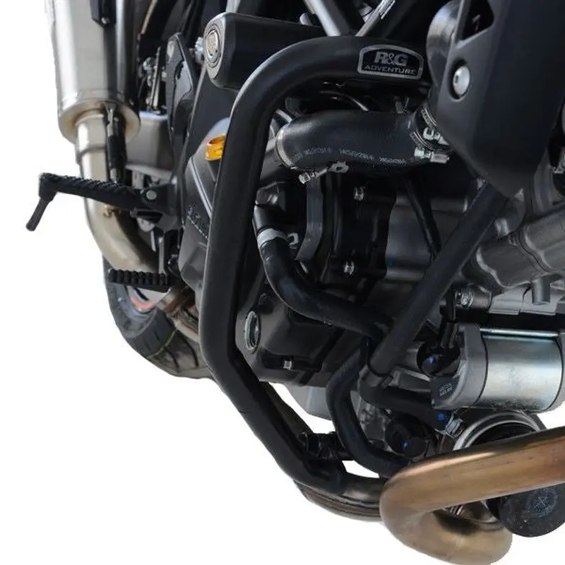 R&G Racing Black Adventure Bars For 2016-2018 Suzuki SV650 Unfaired
