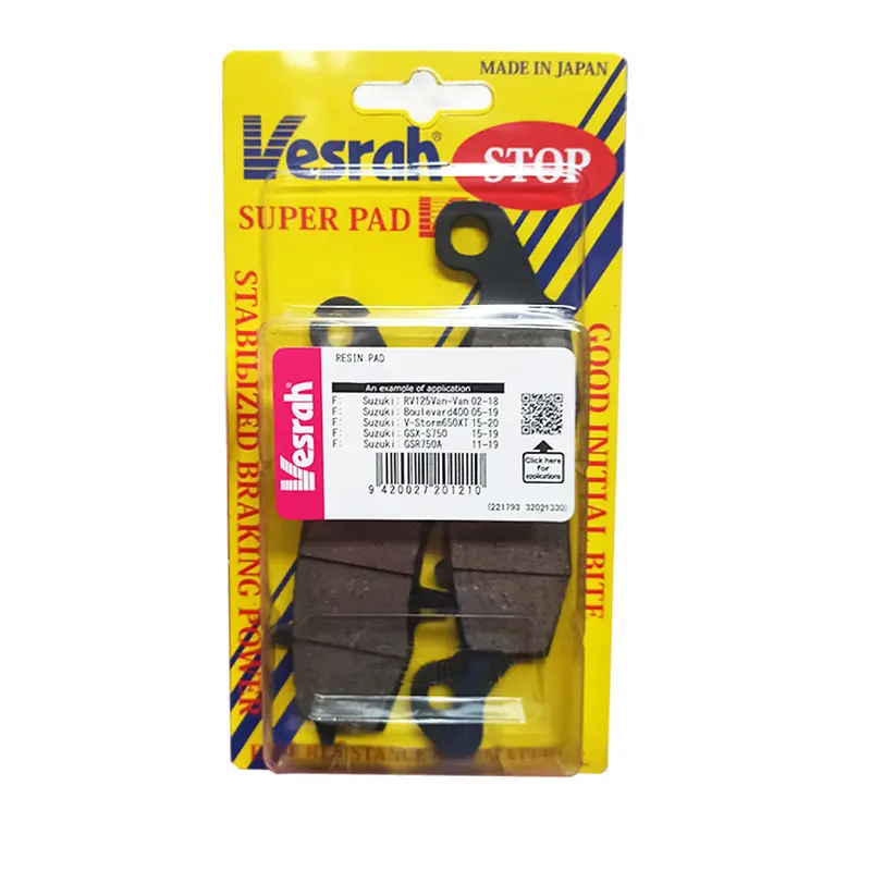 SD123/3 Ceramic Organic Brake Pads Vesrah (SD1233)