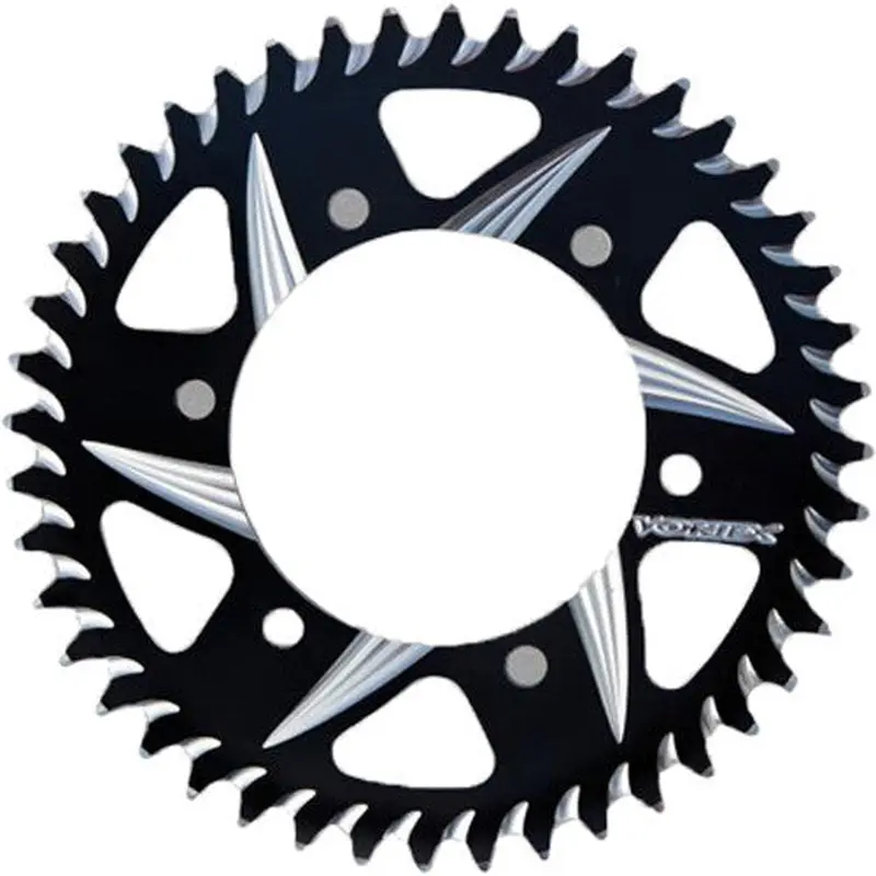 VORTEX CAT5 REAR ALUMINUM SPROCKET BLACK 36T 206ZK-36