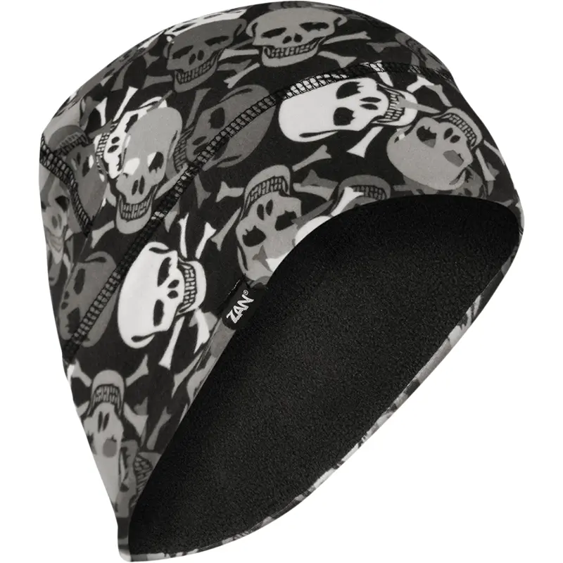 ZAN HEADGEAR SportFlex? Fleece Beanie - All Over Skull WHLF424