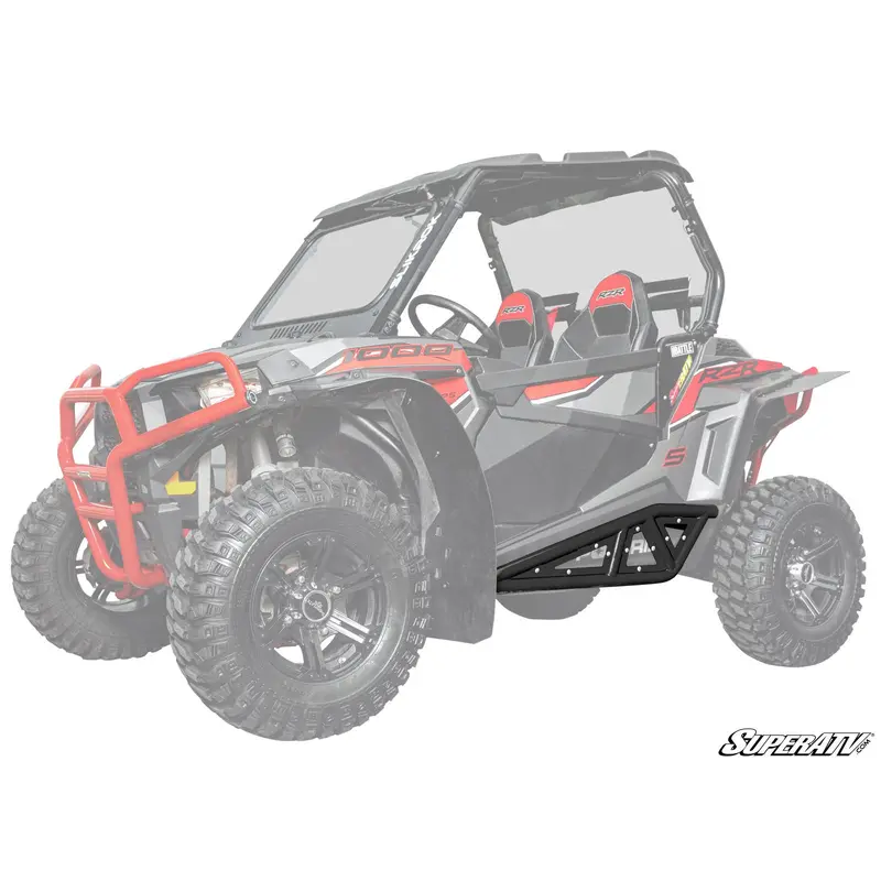 Super ATV POLARIS RZR XP TURBO HEAVY-DUTY TUBE ROCK SLIDERS