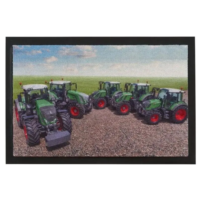 Fendt Door Mat  Vario Tractor Design, Durable PVC Backing | X991016081000