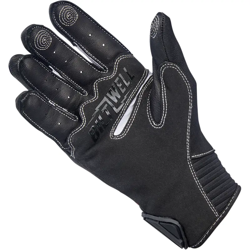 BILTWELL Bridgeport Gloves - Red - Large 1509-0801-304