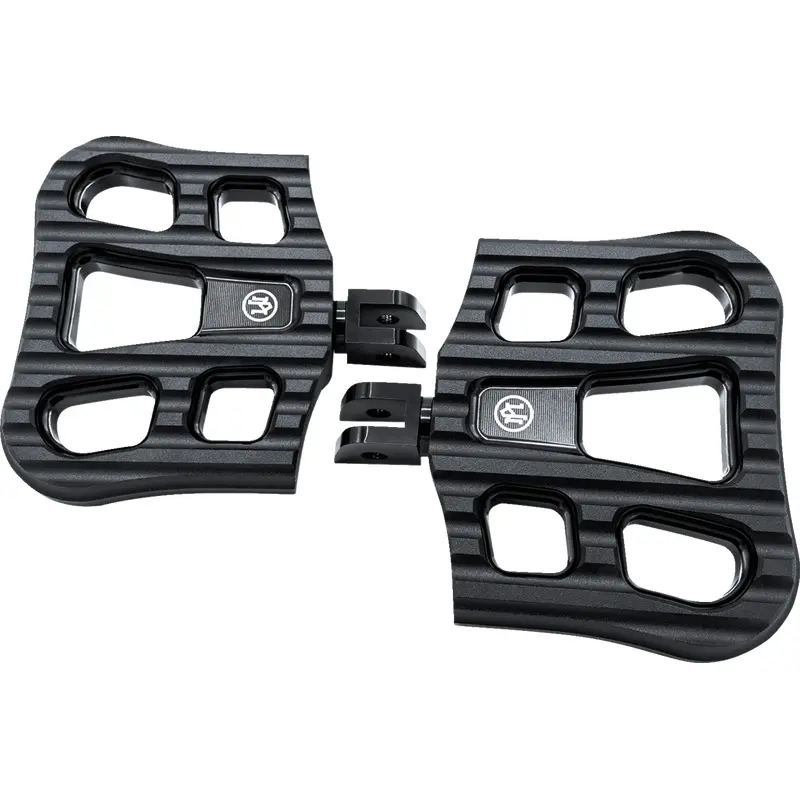 PERFORMANCE MACHINE (PM) Drifter Floorboards - Passenger - Black Ops - FL 0036-1027-SMB