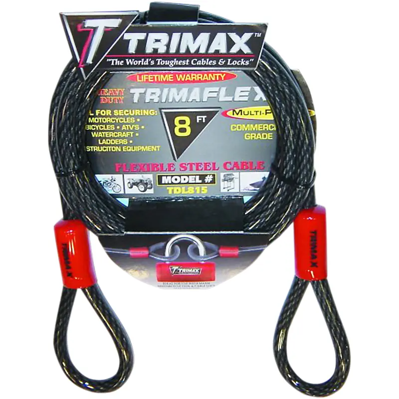 TRIMAX Cable Lock - 8' TDL815