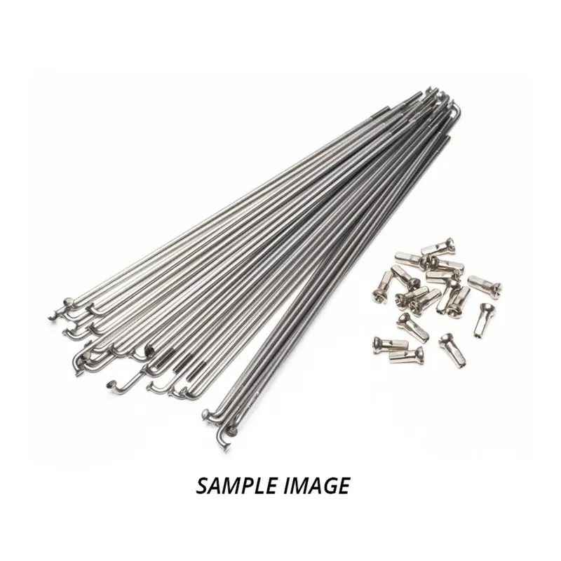 SPOKE SET HOSHI STAINLESS HON Fnt CRF150F 03- #RIMXS012197