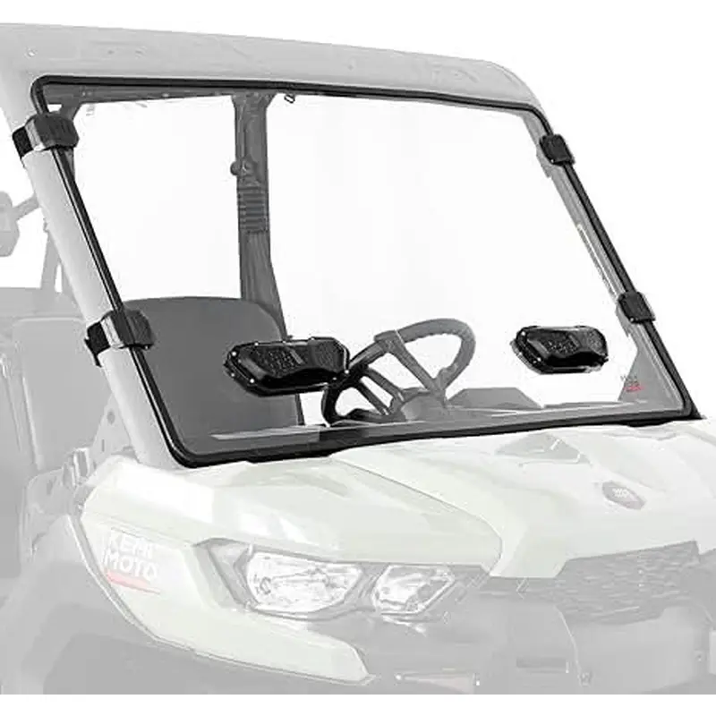 Vented Front Windshield for Can-Am Defender HD5/HD8/HD10/MAX2016-2025