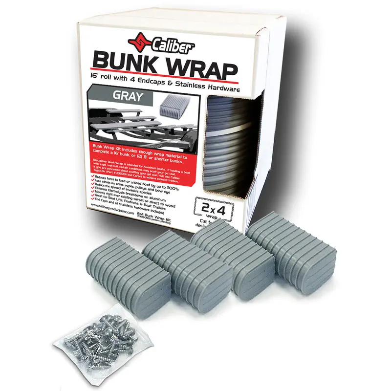 CALIBER BUNK WRAP COOL GREY 2"X6"X16FT ROLL 23052