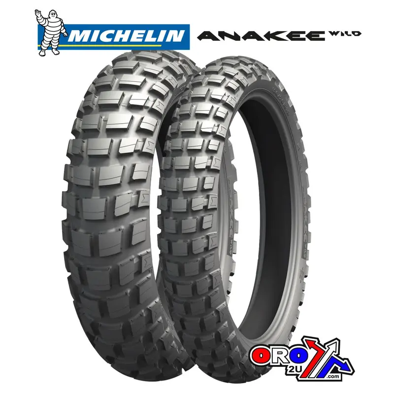 110/80-18 (58S) MICHELIN ANAKEE WILD, REAR TRAIL TYRE 541241, ROAD, MC
