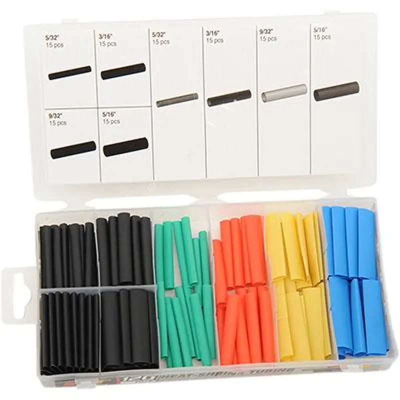Performance Tools Heat Shrink Tubing Assortment - 120 piece - (2402-0145)