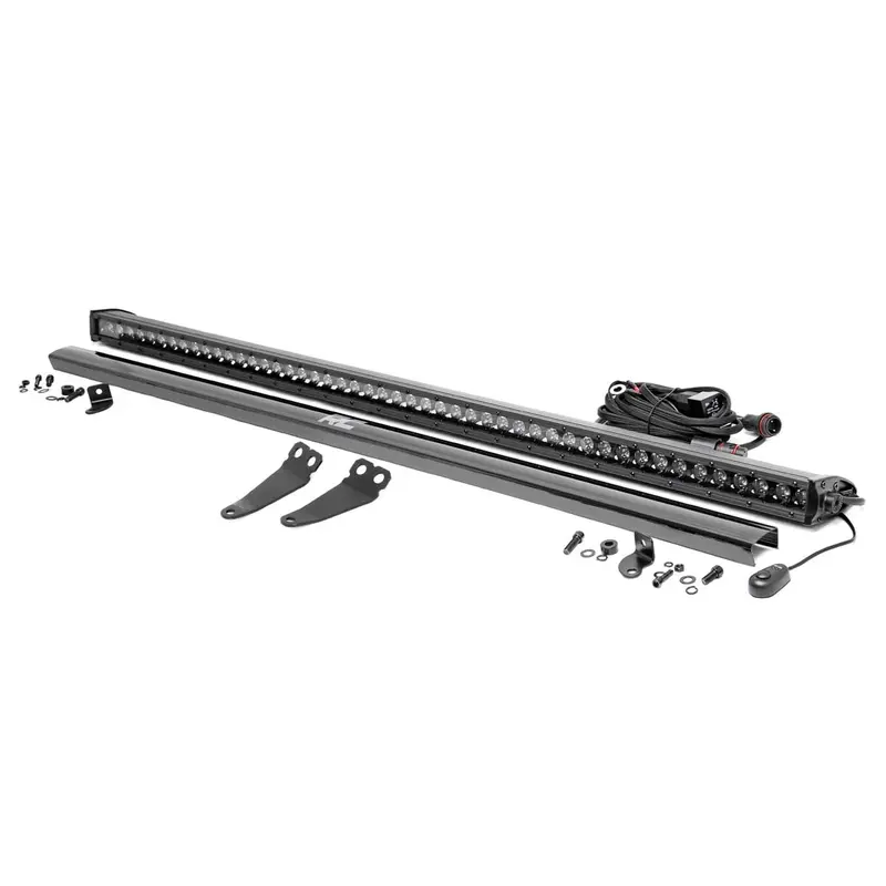 LED Light Kit | Lower Windshield | 50" Black Single Row | Polaris General XP 4 1000  | 93034