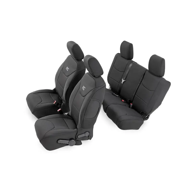Seat Covers | Front and Rear | Jeep Wrangler Unlimited 2WD/4WD (2008-2010) | 91002A