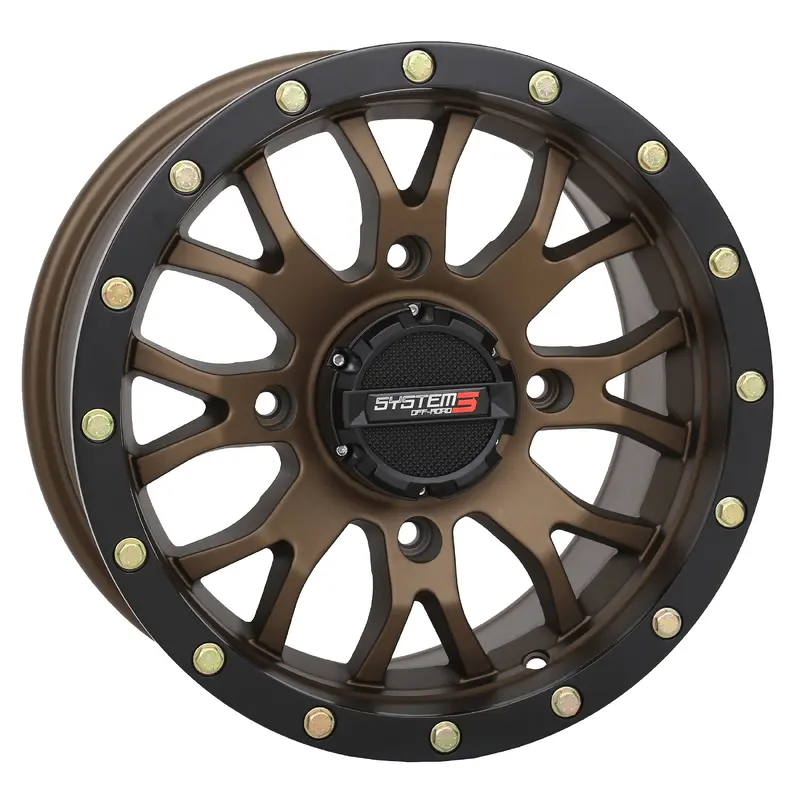 ST3 WHEEL 14X7 5+2 (+30MM) 4/156 MATTE BRONZE/BLACK