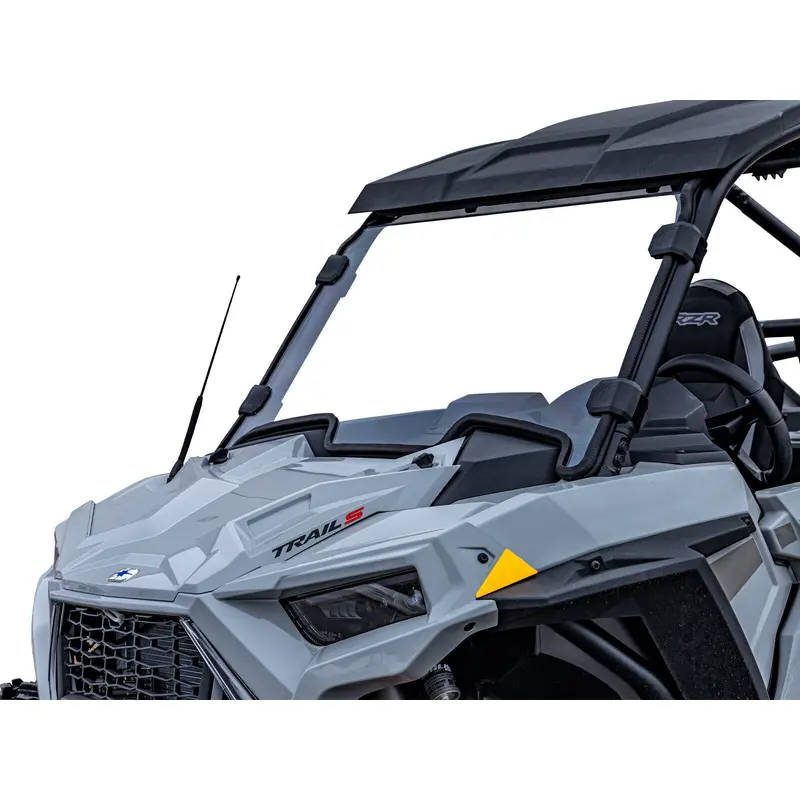 SuperATV Clear Windshield for Polaris RZR Trail 900 / S 900 / S 1000 (2021+)