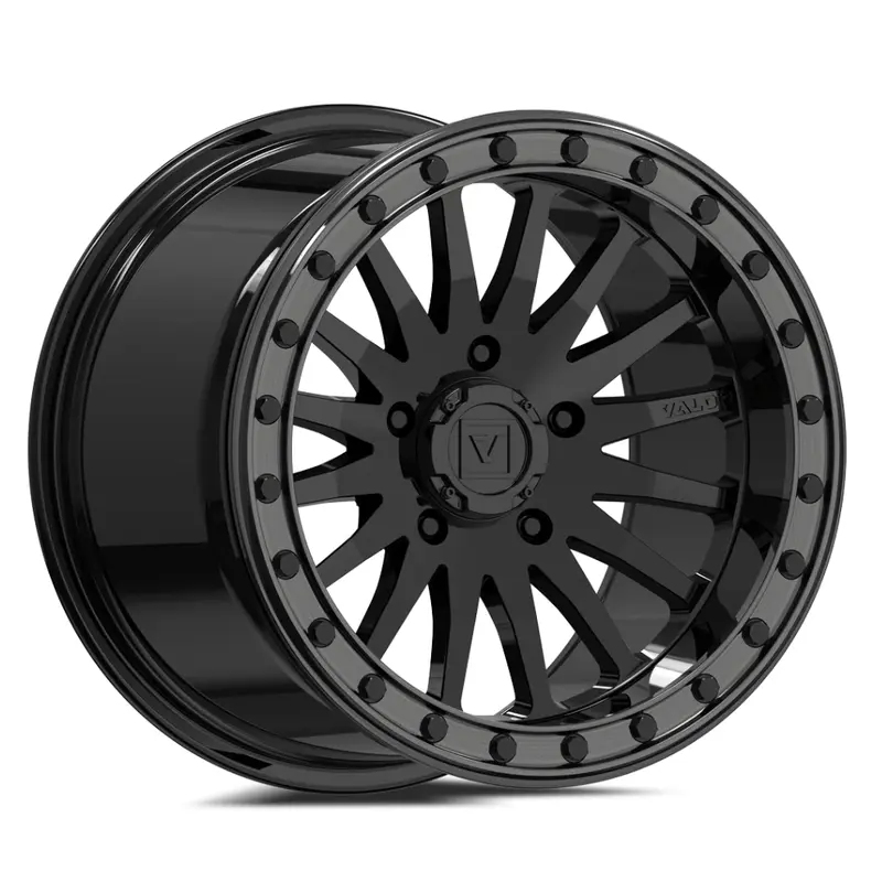 V06 BEADLOCK 15X10 +25 5X114.3 GLOSS BLACK