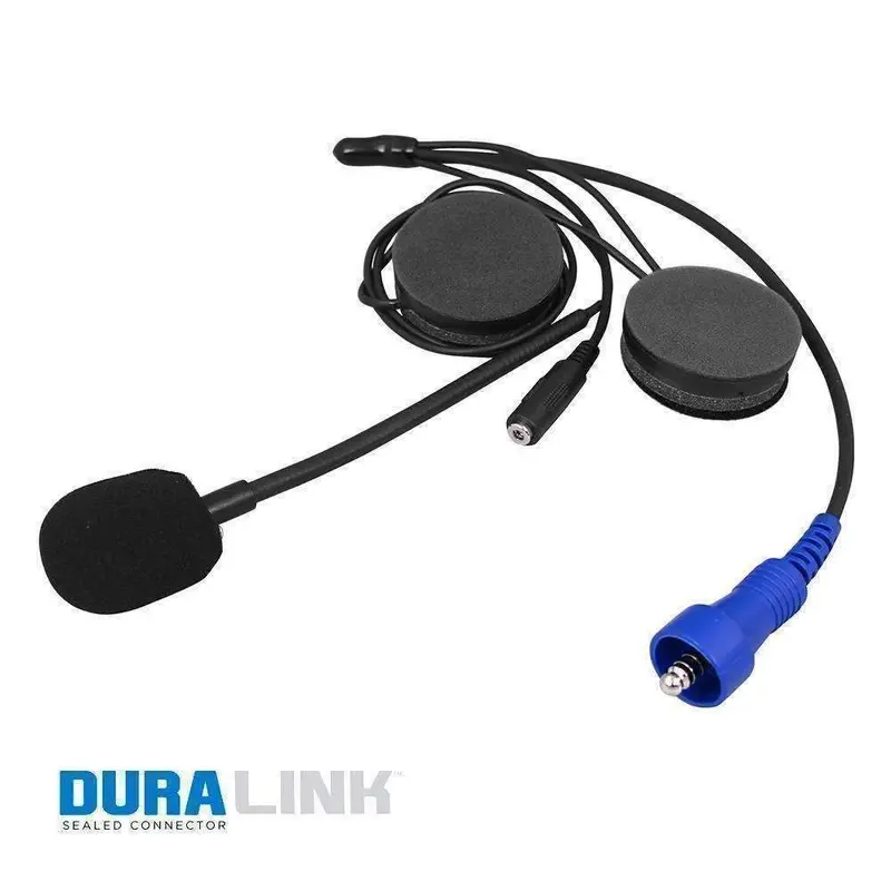 ALPHA AUDIO OFF ROAD HELMET KIT WITH SPEAKERS, MIC & 3.5MM EARBUD JACK