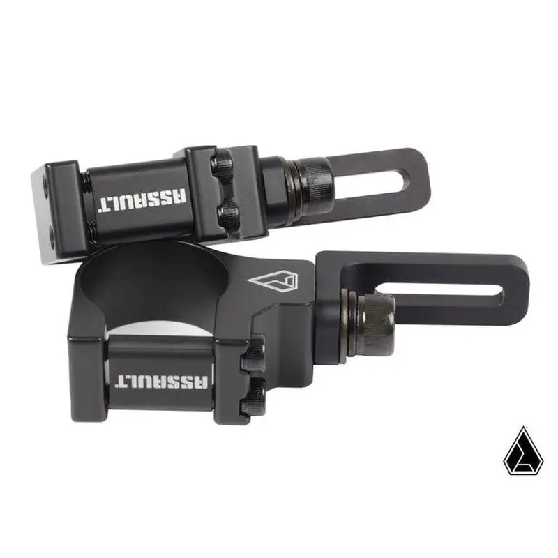 ASSAULT INDUSTRIES 90 DEGREE TOP TUBE LIGHT BAR MOUNT BRACKETS (SET OF 2)