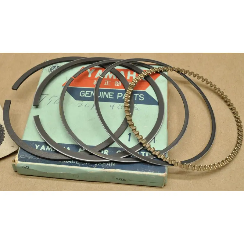 NOS 1973-74 TX750 Standard Size Piston Ring Set for 1 Piston, 5 Rings