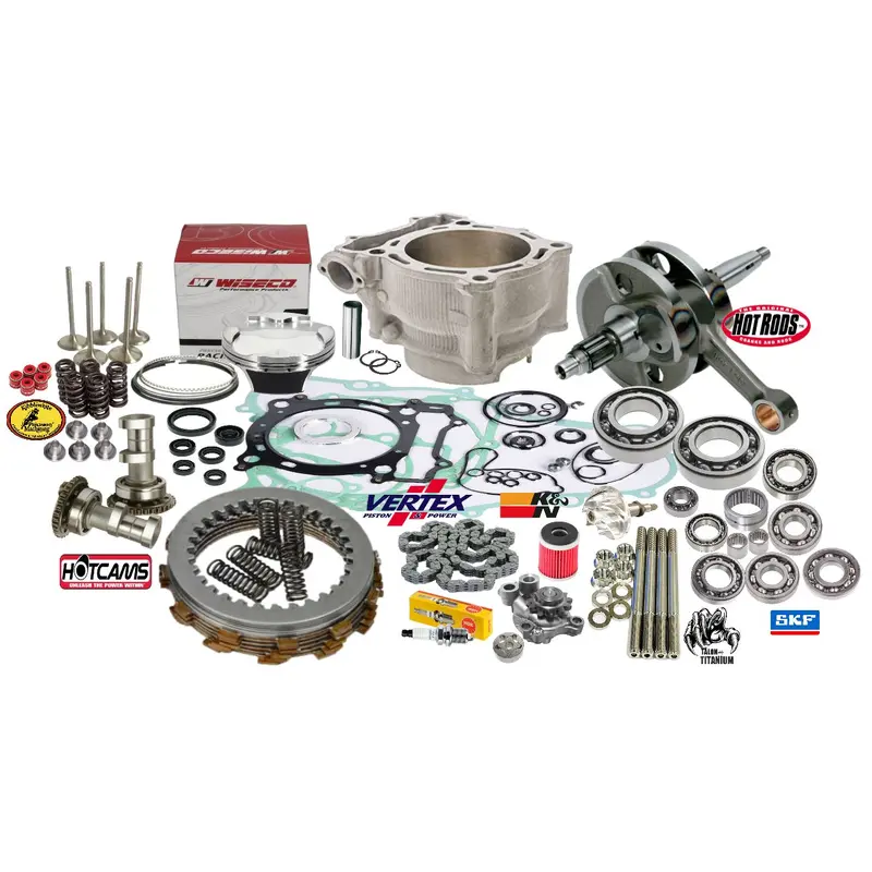 Best YFZ450 Big Bore Stroker 500cc Stage 3 Hotcams Kibble +1 Valves Rebuild Kit