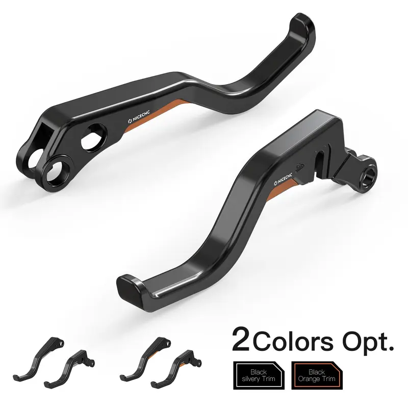 2-Finger Short Brake Clutch Levers Set For Harley Sportster S 1250 Nightster