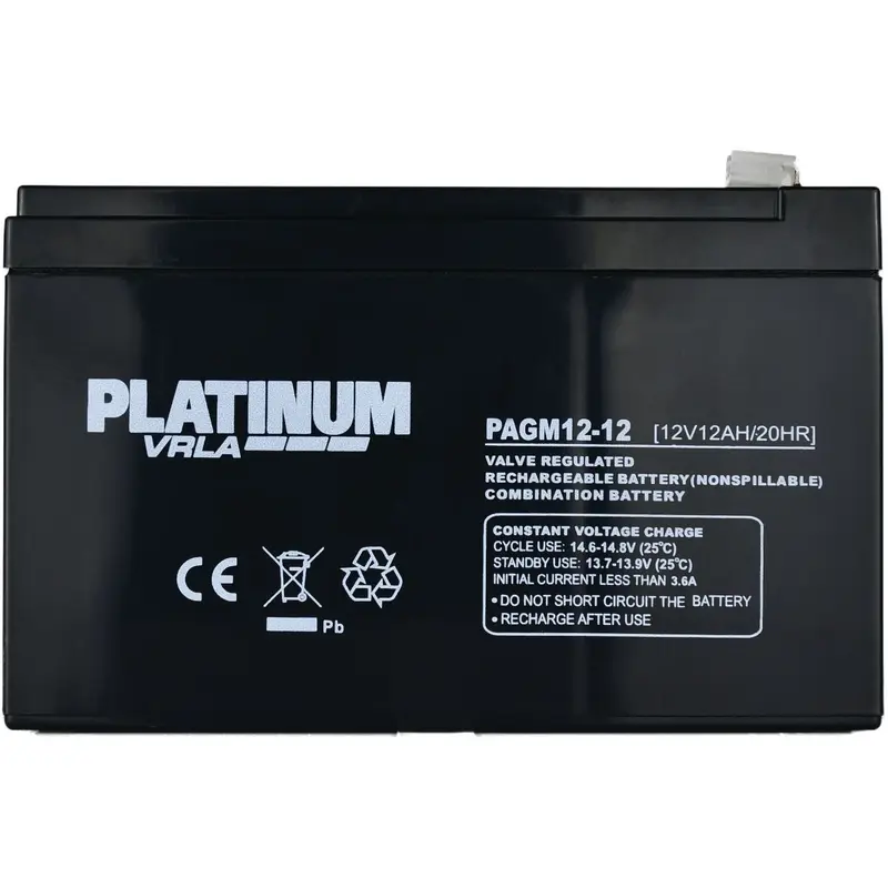 Battery PAGM120-12| , 12V, AH Capacity @20HR: 120 - S.45338