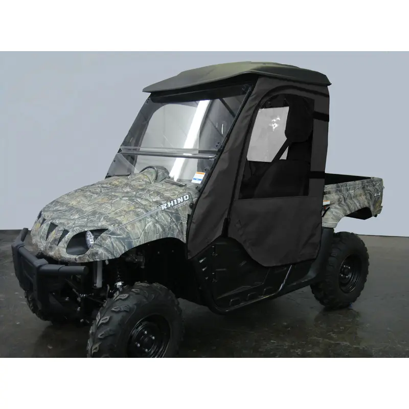 Yamaha Rhino - Full Cab Enclosure for Hard Windshield (Half Doors)