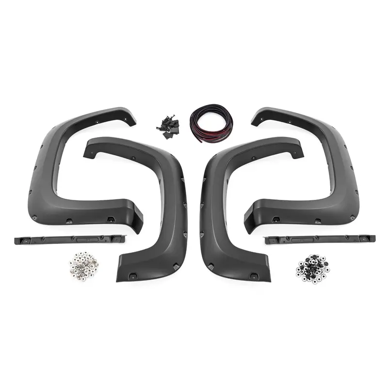 Pocket Fender Flares | G7C Red Hot | Chevy Silverado 2500 HD/3500 HD (20-25) | F-C12011A-G7C