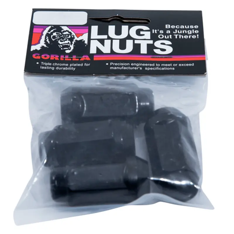 DUP ACORN LUG 7/8 14-1.50 BLK BAG