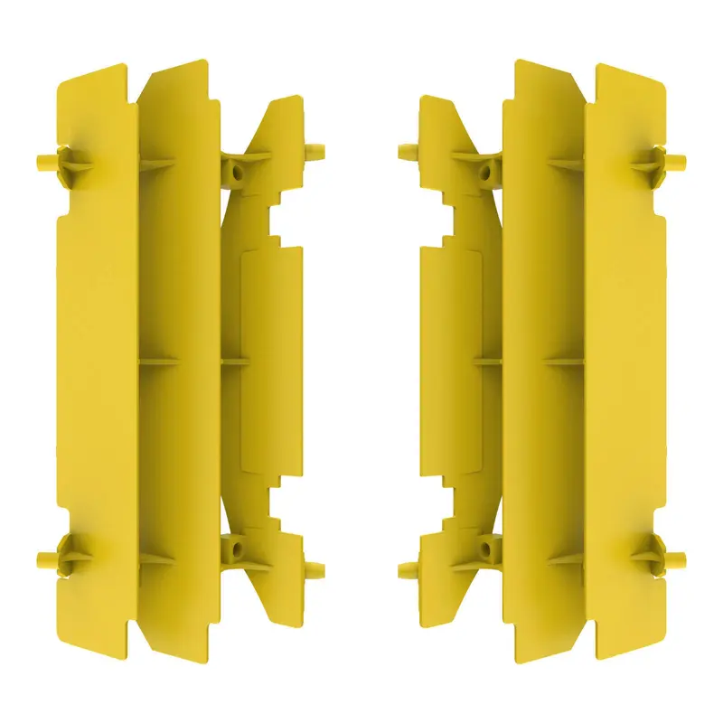 Polisport Radiator Louvers Suzuki RM125 / RM250 / DRZ400 - Yellow