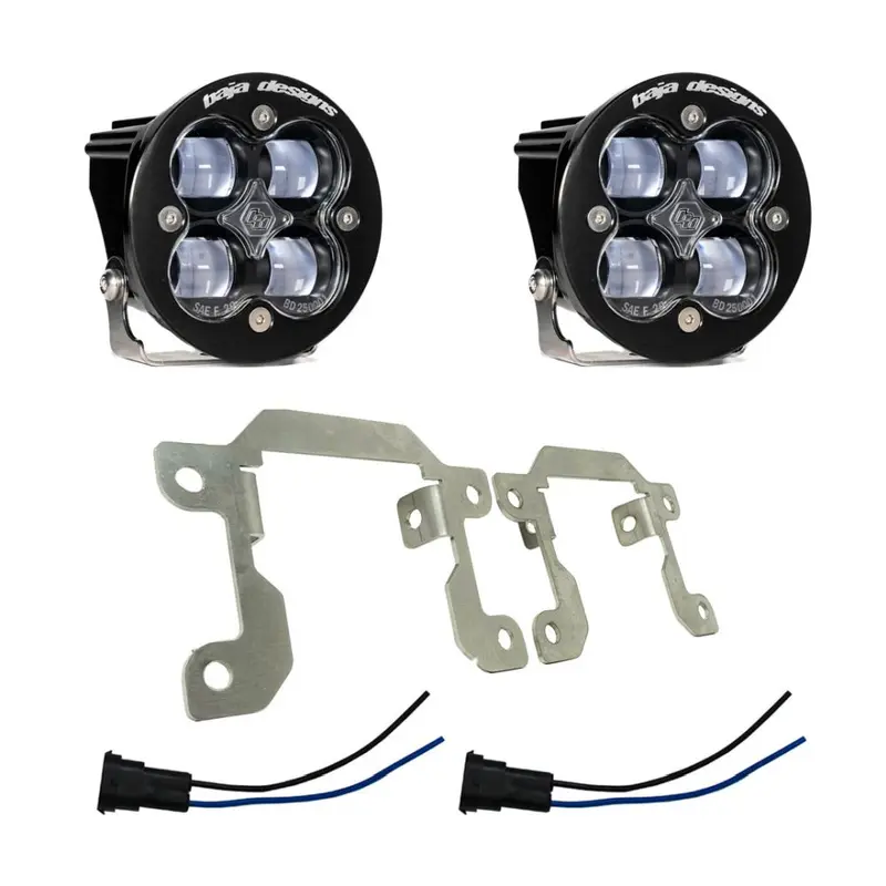 Baja Designs Fog Pocket Light Kit Squadron-R Series SAE Pattern Clear Lens 447724