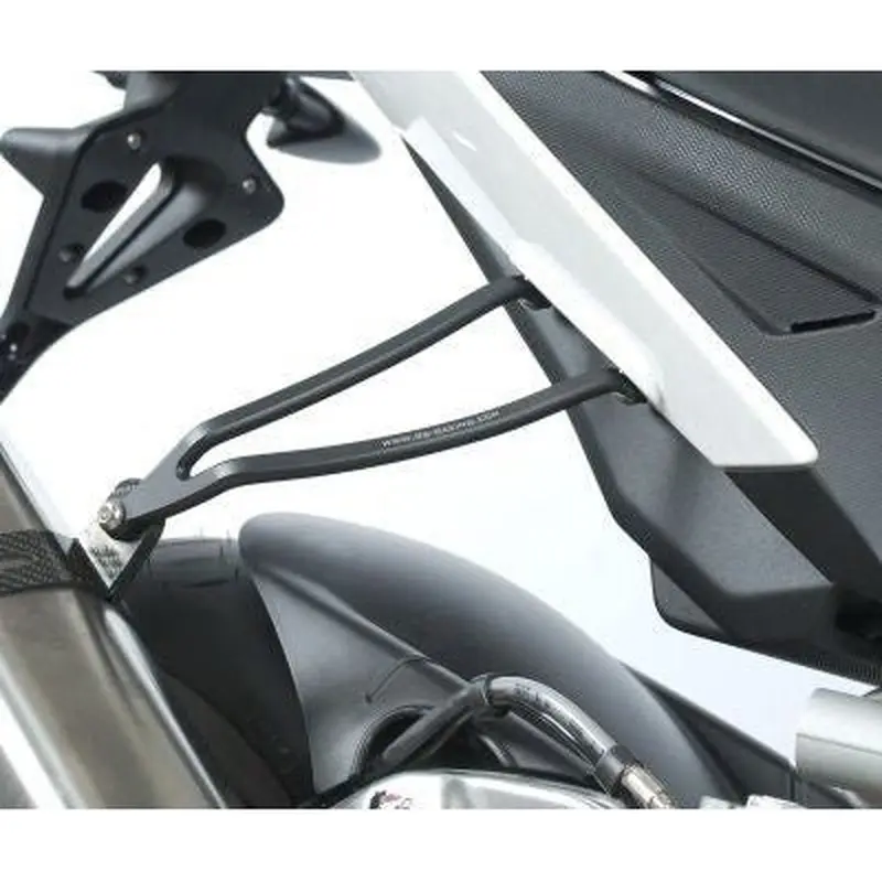 R&G Racing Black Exhaust Hanger For 2009-2014 Aprilia RSV4 Factory