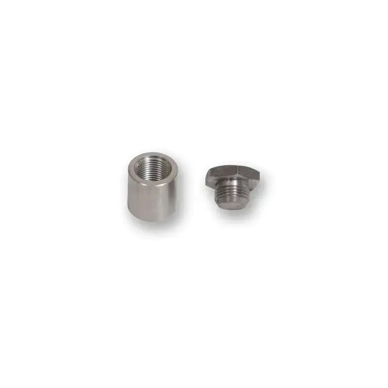 STAINLESS STEEL BUNG W/PLUG FOR O2 SENSOR