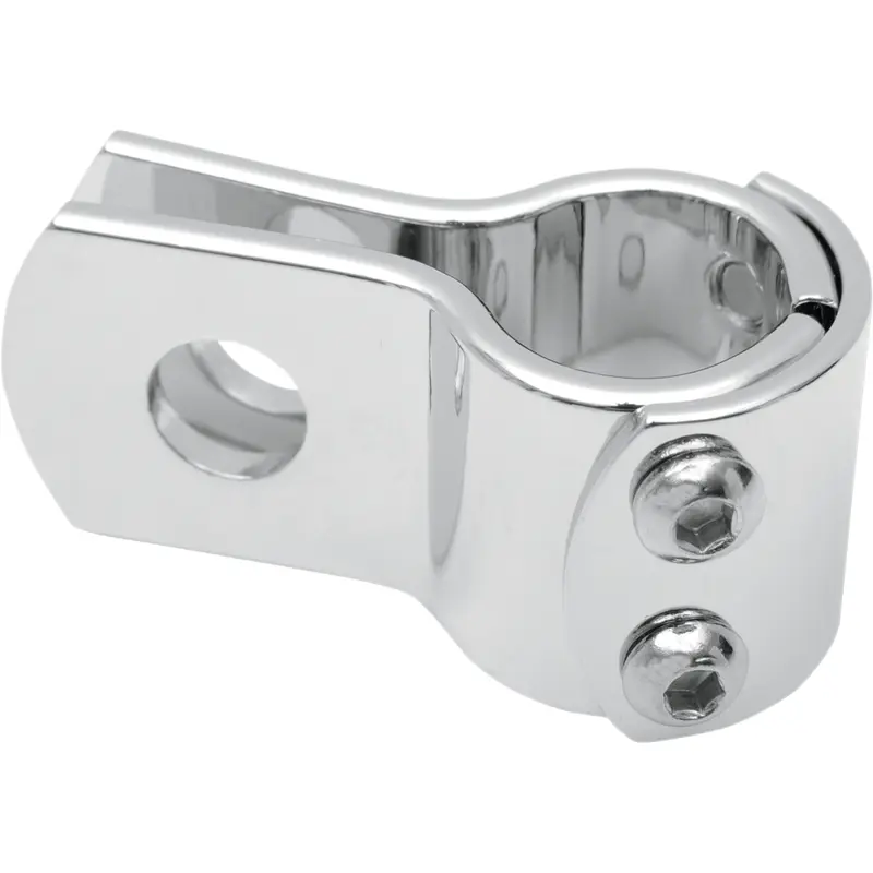 DRAG SPECIALTIES Clamp - Multi Functional - 1.125" - 3-Piece - Chrome 77-6018