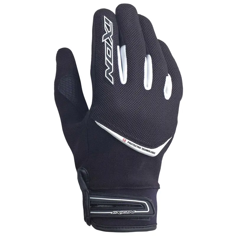 IXON RS SLICK HP GLOVE BLK/WHT L