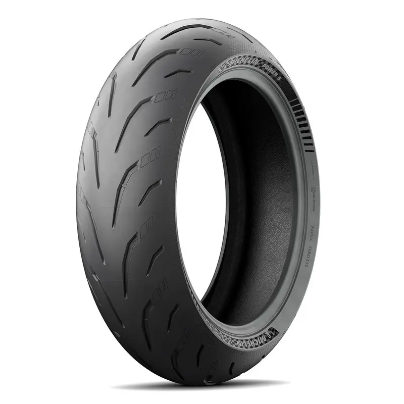 200/55-17 ZR Radial 78W Power 6 Tyre TL Rear Michelin (M1720055P6R)